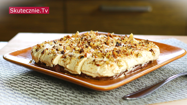 Fit ciasto z kremem skyrowym (krem prosty i obłędny!)