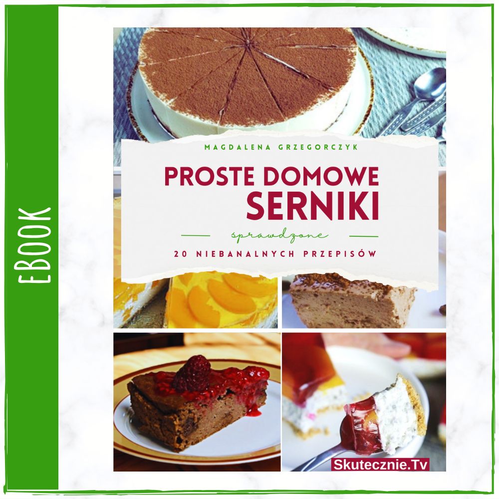 eBook - Proste domowe serniki (okładka)