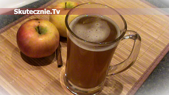 Piwo grzane z jabłkiem i cynamonem