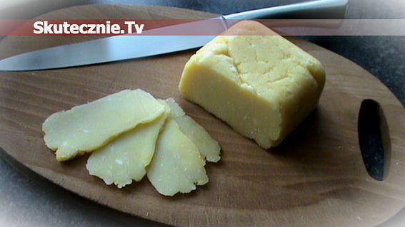 Domowy żółty ser -smaczny i niskotłuszczowy