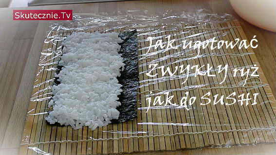 Jak ugotować zwykły ryż jak do sushi