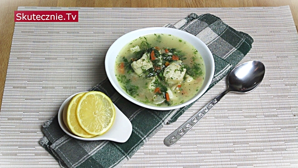 Super smaczna zupa rybna z warzywami