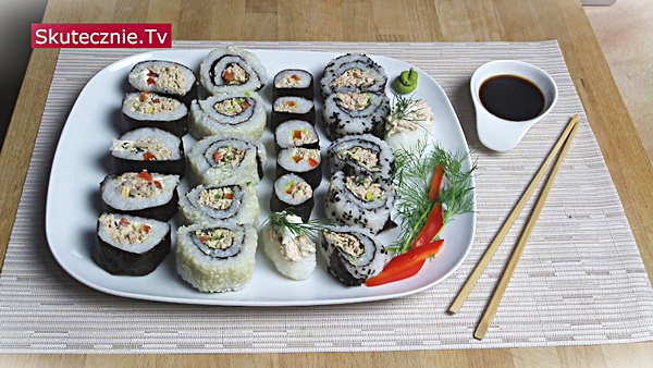 3 proste sposoby na… Domowe sushi z tuńczykiem