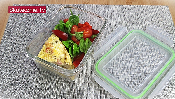 3 omlety śniadaniowe -lunchbox