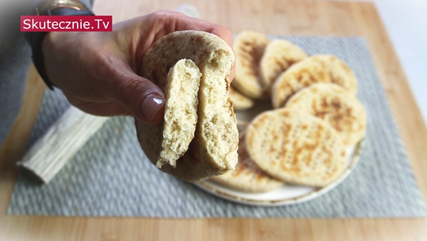 Marokańskie chlebki batbout (z mięsem, farszem, bez dodatków)