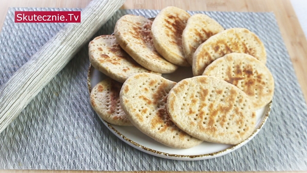 Marokańskie chlebki batbout (z mięsem, farszem, bez dodatków)