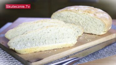 Chlebek czosnkowy z frytownicy …bądź z piekarnika. Orkiszowy lub pszenny