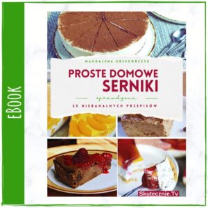 Proste domowe serniki - eBook (okładka)