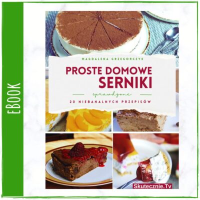 Proste domowe serniki - eBook (okładka)