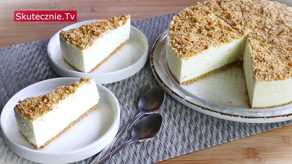 Sernik na zimno z białą czekoladą (bez pieczenia). Na pożegnanie wakacji, bo… back-to-school