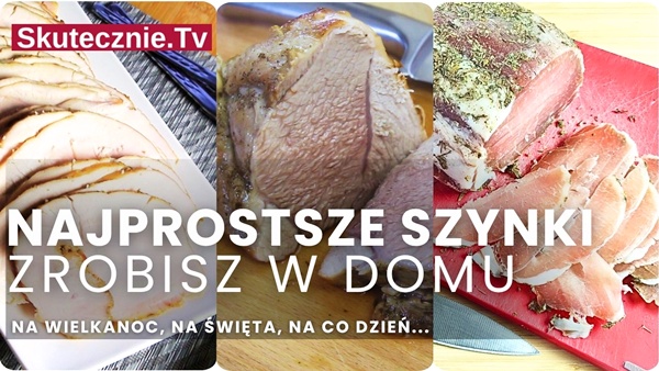 Domowa szynka na Wielkanoc. 3 proste przepisy na mięsa i wędliny