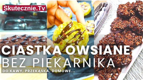 Ciastka owsiane bez pieczenia: 3 szybkie przepisy bez piekarnika
