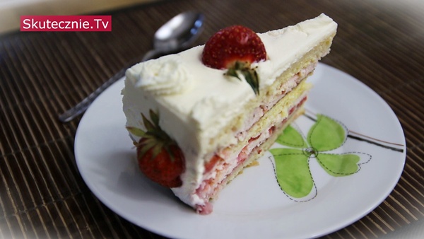 Ciasto z truskawkami –TORCIK TRUSKAWKOWY